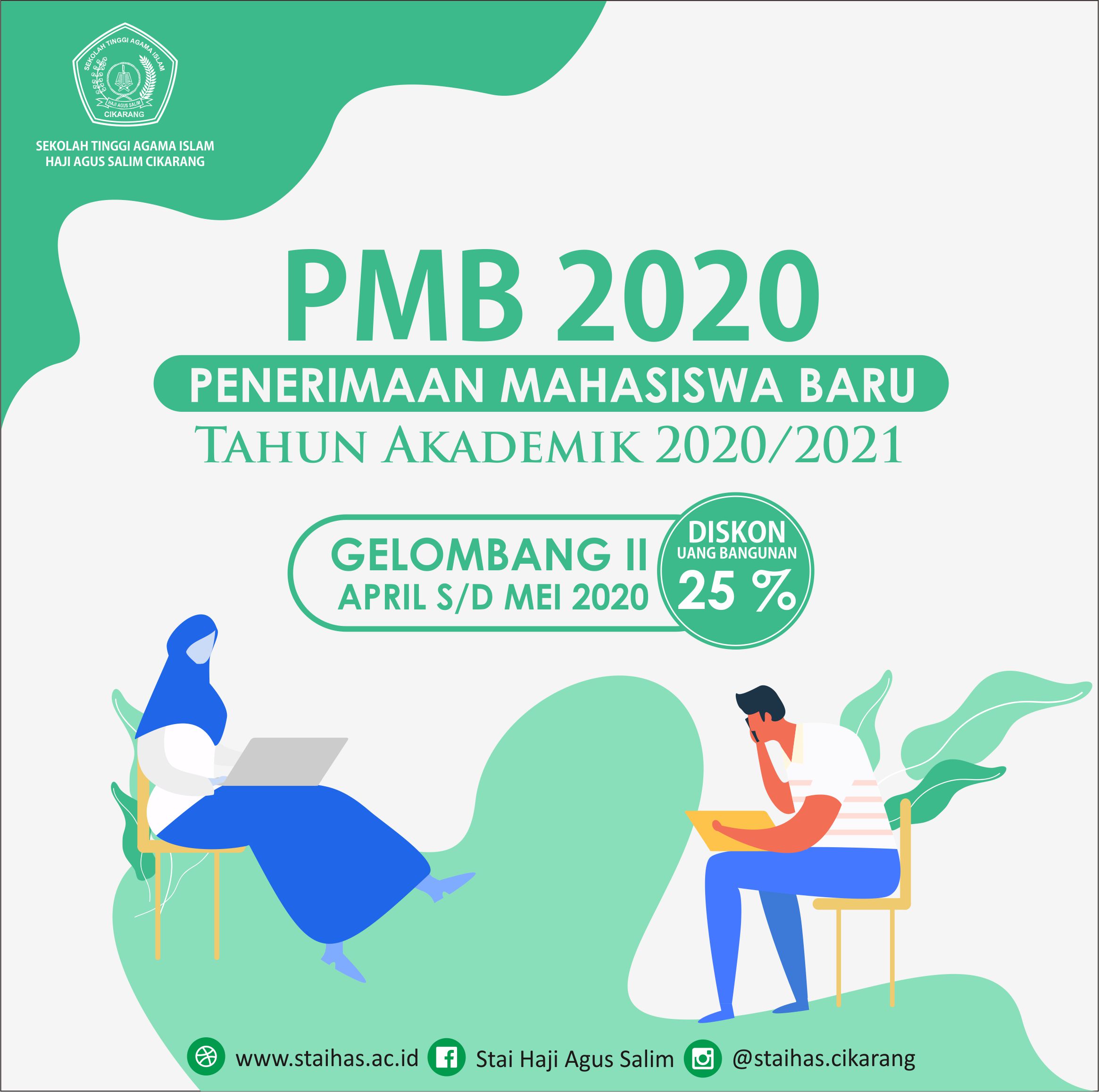 STAI HAS Cikarang Membuka Penerimaan Mahasiswa Baru Tahun Akademik 2020/2021
