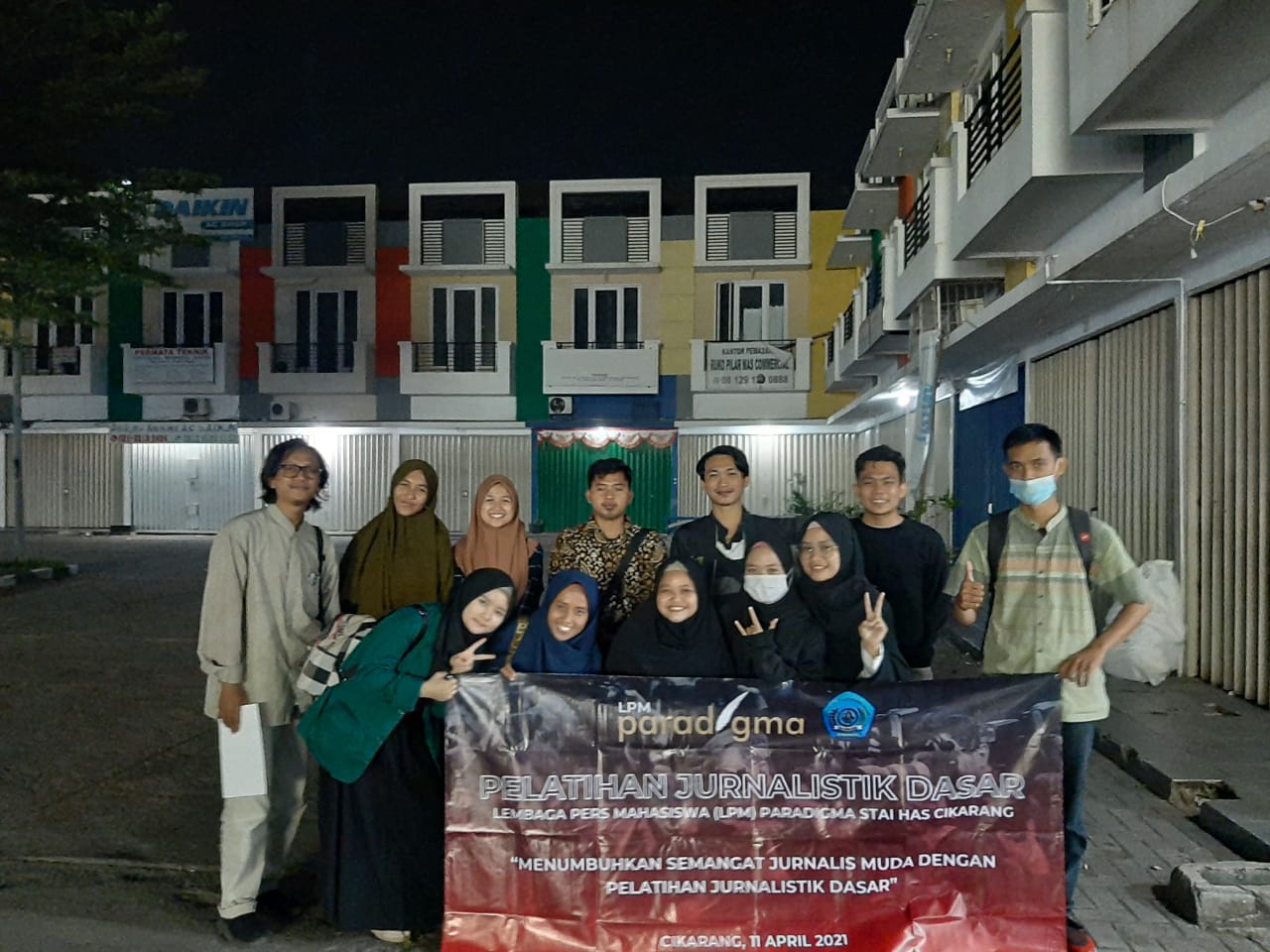 LPM Paradigma Resmikan Belasan Mahasiswa STAI HAS Cikarang Menjadi Anggota