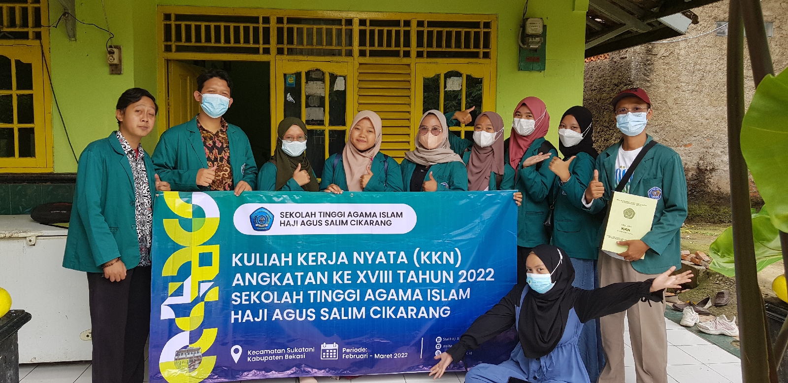 Riang Gembira Hari Perdana KKN Kelompok 1