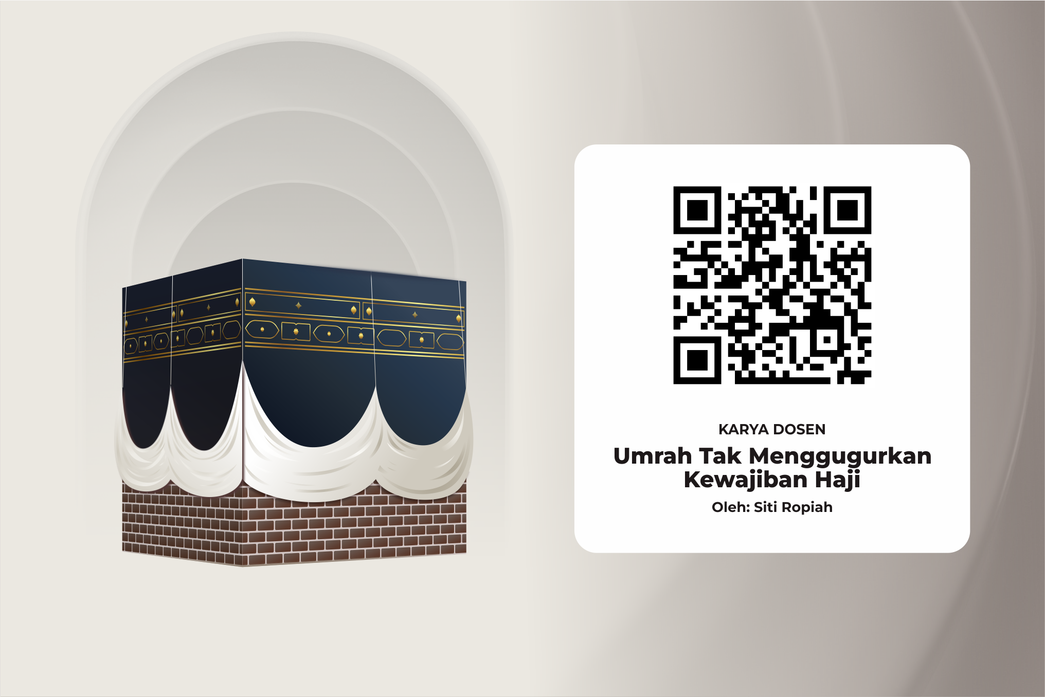 Umrah Tak Menggugurkan Kewajiban Haji - Oleh: Siti Ropiah