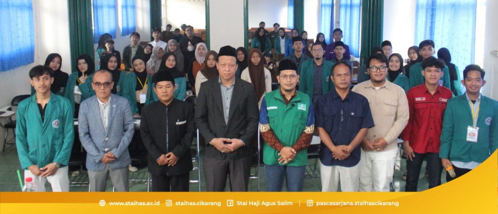 HM-PS HES STAI HAS Selenggarakan Dialog Publik: Keadilan Sosial Sebagai Jembatan Profesi Hukum dan Ekonomi Syariah