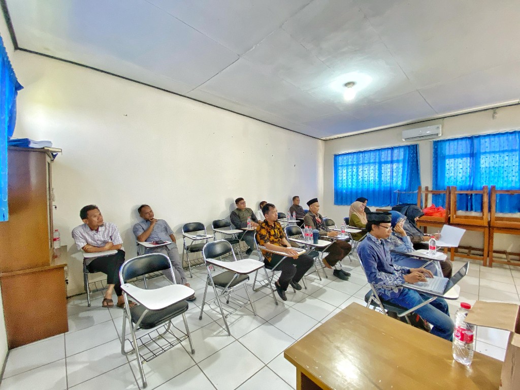 Peserta rapat UAS, PMB dan Wisuda Prodi PAI