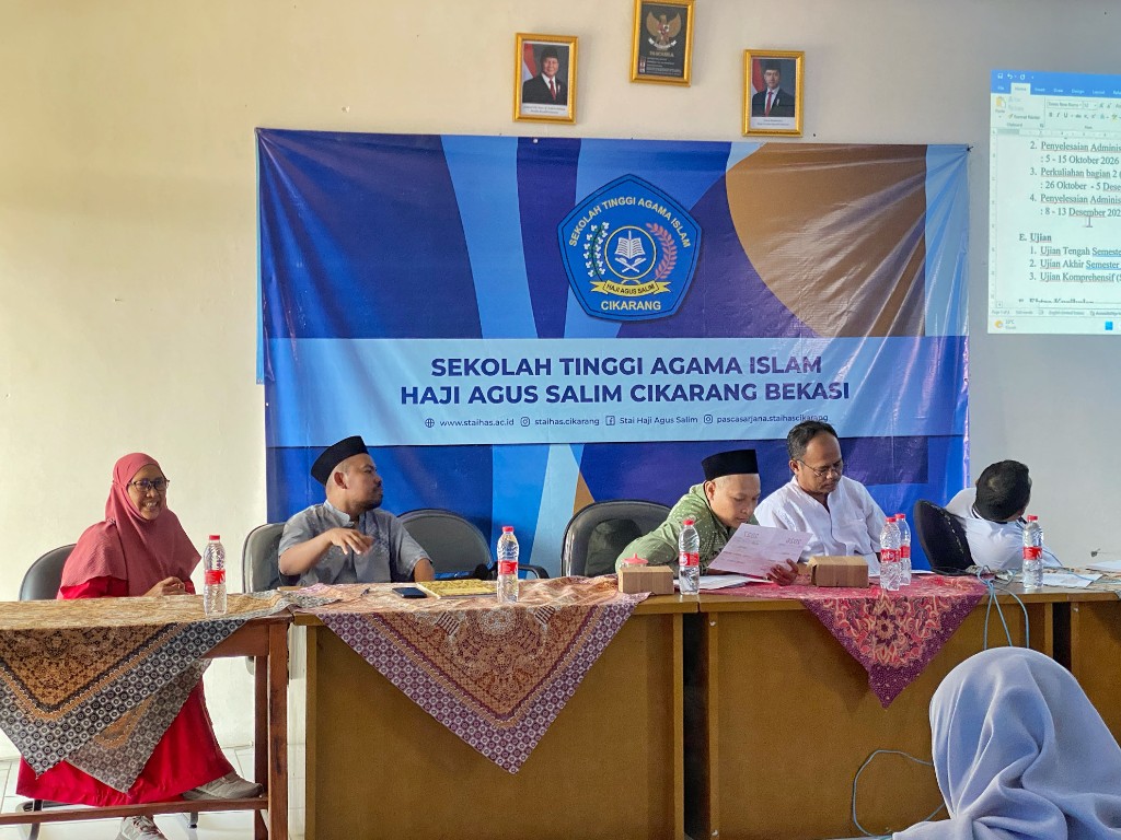 Rapat Kerja Tahun Ajaran 2026/2027 STAI HAS Cikarang